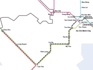Ho Chi Minh City – Can Tho Railway (Mekong Delta Railway)